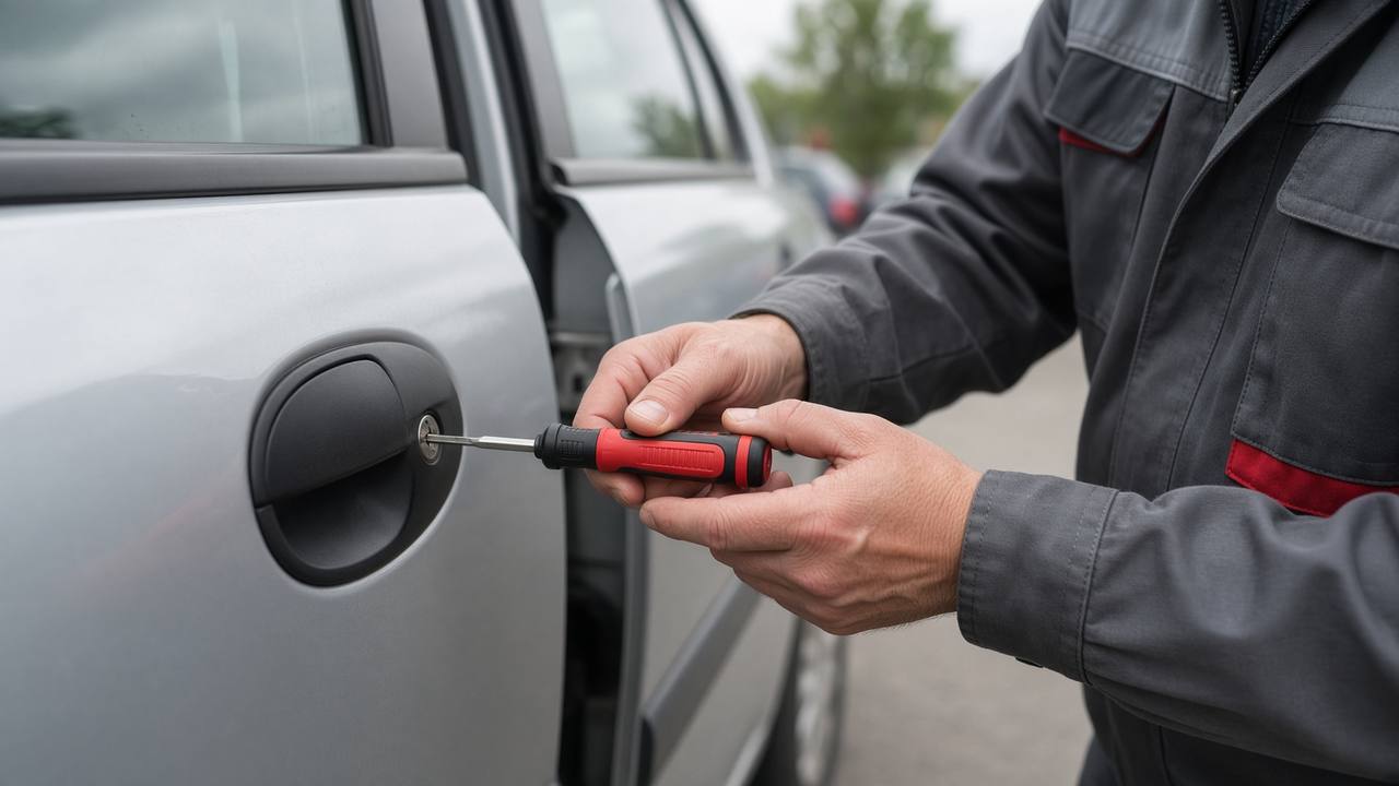 Avarinis automobilio atrakinimas Ukmergėje raktininko įrankiais