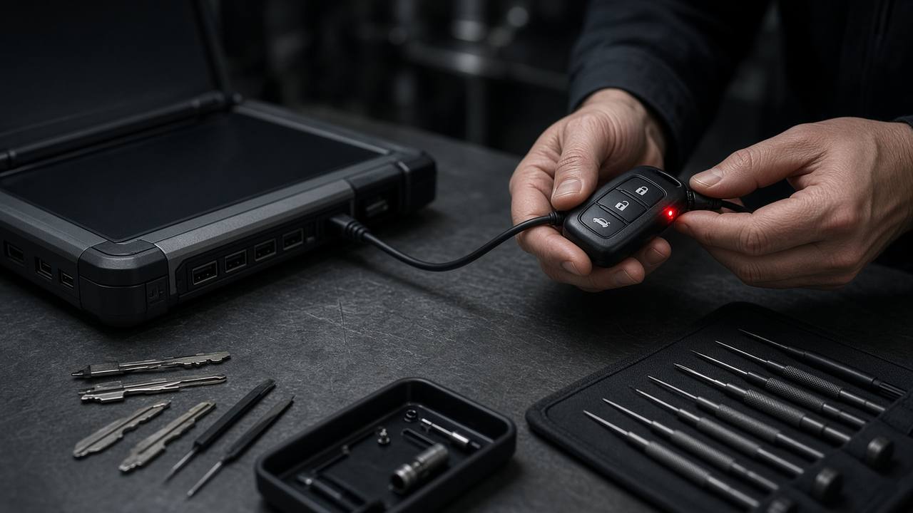 Automobilių raktų gamyba ir programavimas Ukmergėje